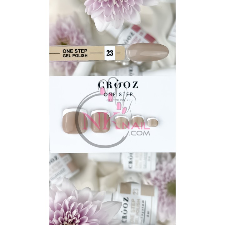 Гель-лак Crooz Однофазний One Step №23, 8мл TPO free